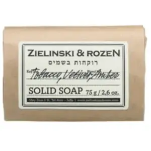 Zielinski & Rozen Tobacco, Vetiver, Amber Zeepblok pas cher