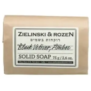 Zielinski & Rozen Black Vetiver, Amber Zeepblok pas cher