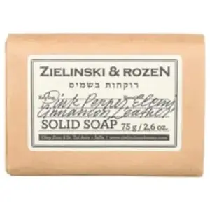 Zielinski & Rozen Pink Pepper, Elemi, Cinnamon, Leather Zeepblok pas cher