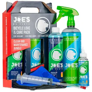 JOES-NO-FLATS KIT PULIZIA E MANUTENZIONE (SAPONE+SIGILLANTE+LUBRIF. pas cher