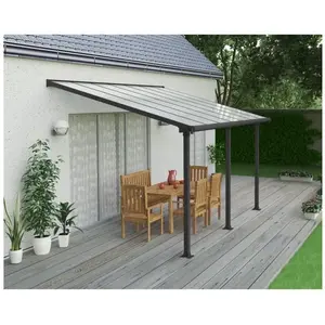 Comparateur de prix : Palram Palram - Pergola 12.5m² Gris Anthracite - 704217