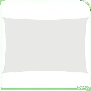Voile de parasol - FAFEICY - 135257 - Rectangulaire 2x4 m - Blanc - Tissu Oxford PU Protection UV pas cher
