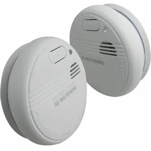 PZCC Set de 2 dtecteurs de fume Lifedom EN14604 - avec piles et access... pas cher