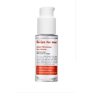 Recipe For Men - Instant Recharge Face Serum 30ml pas cher