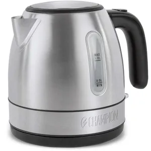 Champion Bouilloire 1,0L VK050 Acier inoxydable, Bouilloire électrique... pas cher