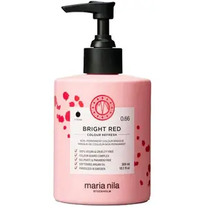 Masque Colour Refresh 0.66 Bright Red 300ml Maria Nila 100% Vegan pas cher