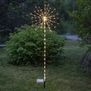 Star Trading Prik vuurwerk -100cm -Ook geschikt voor buiten -lichtkleur: Warm Wit -Kerstdecoratie pas cher