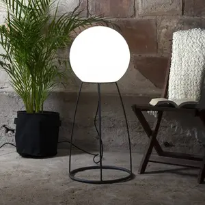 Star Trading Lampadaire Mallorca, Lampadaire, E27, Décoration, Noir, B... pas cher
