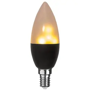 Star Trading - Lampe led E14 C37 Flame, blanc chaud, détecteur de grav... pas cher