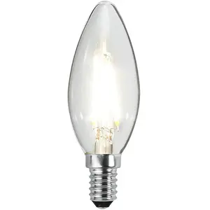 Star Trading Kaarslamp - E14 - 2W - Extra Warm Wit - 2700K - Filament - Helder pas cher