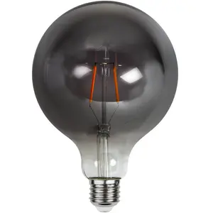 Star Trading G125 Globelamp - E27 - 1.8W - Super Warm Wit <2200K - Filament - Rookglas pas cher