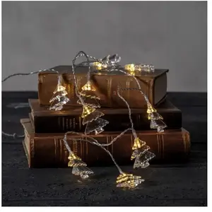 Star Trading Batterijgevoede Kerstverlichting 'Izy', 10 Transparante L... pas cher
