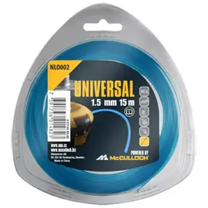Universal Fil nylon rond 1,5mm x15m McCULLOCH NLO002 pas cher