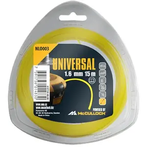 Universal McCulloch Fil nylon rond 1,6mm x15m McCULLOCH NLO003 pas cher