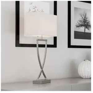 Lampe de table By Rydéns Omega - white - 12x52x27 cm pas cher
