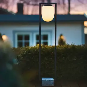 Lampadaire By Rydéns Stanley - sandblack - 18x120x25 pas cher