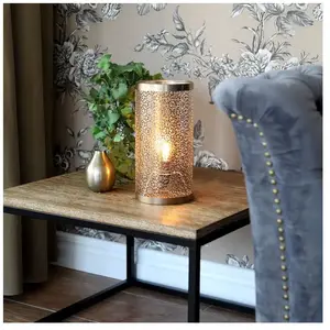 Lampe de table By Rydéns Hermine - matt brass - 28x14 cm pas cher
