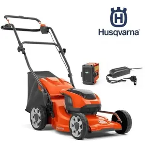 Husqvarna LC 137i Accu Grasmaaier - 37,5 cm Maaibreedte - Set met 40-C...