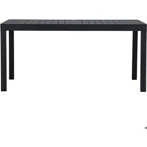 Comparateur de prix : EBUY24 Capo table de jardin avec rallonge 160/240 cm noir.