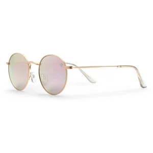 CHPO Lunettes de soleil Liam unisexes, dorées, taille 48, or, 48 pas cher