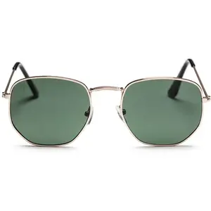 CHPO Ian Montures de Lunettes Mixte, Or (Gold/Green), 50 pas cher