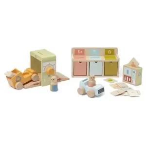 Kid's Concept Station de recyclage Aiden pas cher