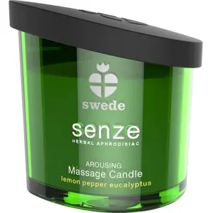 Swede - Senze Arousing Massage Candle Lemon Pepper Eucalyptus 50 mlVendu parbol
