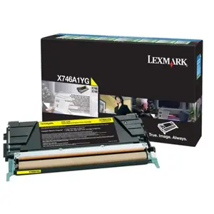 Lexmark - jaune - originale - cartouche de toner - LCCP, LRP pas cher