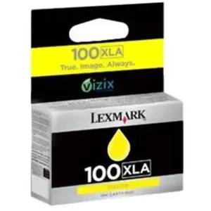 Lexmark 100XLA - Inktcartridge / Geel / Hoge Capaciteit pas cher
