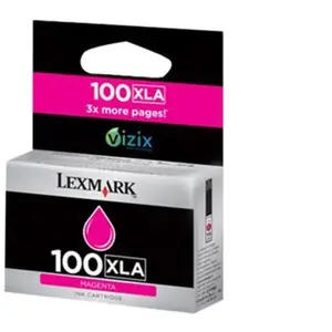 Lexmark 100XLA Inktcartridge - Magenta pas cher