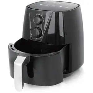 Emerio AF-126667 - heteluchtfriteuse, AirFryer, Frituren zonder extra olie, 3,8 liter inhoud, Cool Touch, BPA-vrij, snel opwarmen, 1450 watt