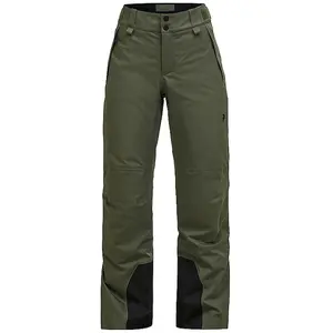 Peak Performance Anima Insulated Skibroek Dames Donkergroen L/40 pas cher