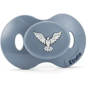 Elodie Fopspeen - Fopspeen 3 md+ met orthodontische silicone speen - 3md+ - Free Bird Placement Print pas cher