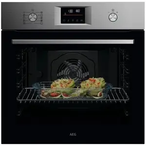 AEG OU5PB40SM 5000 SurroundCook - Heteluchtoven met pyrolytische reini... pas cher