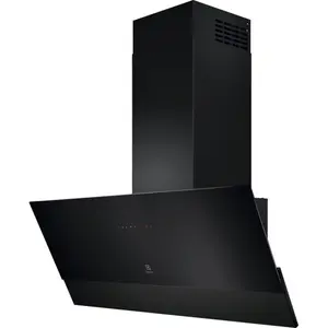 Electrolux - Hotte dÃ©corative inclinÃ©e 90cm 615m3/h LFV449K