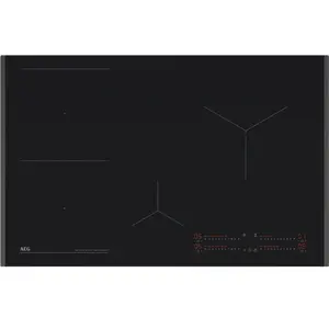 AEG Taque induction TII84B0FFZ SaphirMatt® 80 cm pas cher