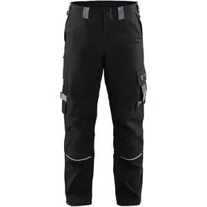 Comparateur de prix : Blåkläder Blaklader Vlamvertragende werkbroek 1561-1516 - Zwart/Grijs - C48