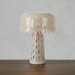 Markslöjd, Lampe de table, VERBERA Table 1L Greige pas cher