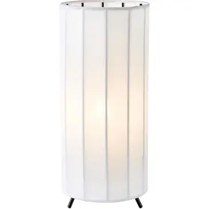 Markslöjd, Lampe de table, HIKARI Table 1L White/Black (E27) pas cher