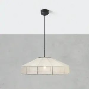 Markslöjd, Suspension, ALIA Pendant 1L Beige/Black (E27) pas cher