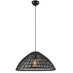 Markslöjd, Suspension, Suspension Capello 1L, E27, noir (E27) pas cher