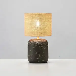 Markslöjd, Lampe de table, Montagna Lampe de table H45 Black/Natural (... pas cher