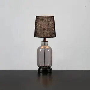 Markslöjd, Lampe de table, Lampe de table Costero 1L, E14, Smoke (E14) pas cher