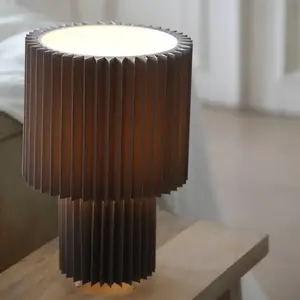 Markslöjd, Lampe de table, CATIS Table 1L 32cm Grey pas cher