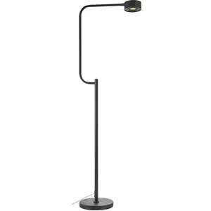 Markslöjd, Lampadaire, HUGO Floor 1L Black (450 lm)Vendu pargalaxus