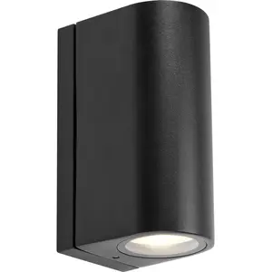 Markslöjd, Éclairage d'extérieur, ALOR Wall 2L Black (400 lm, IP65) pas cher