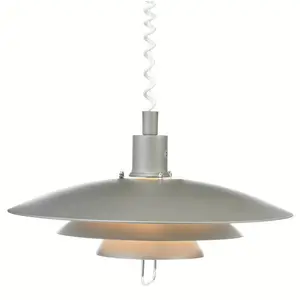 Markslöjd KERIA Suspension KIRKENES en métal gris pas cher