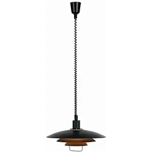 Markslöjd Kirkenes Opbouw E27 Zwart A, A+, A++, B, C, D, E hangende plafondverlichting pas cher