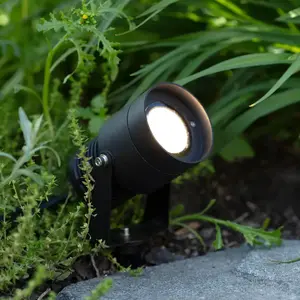 MARKSLOJD Spot de jardin GARDEN24 Noir en aluminium - Noir pas cher