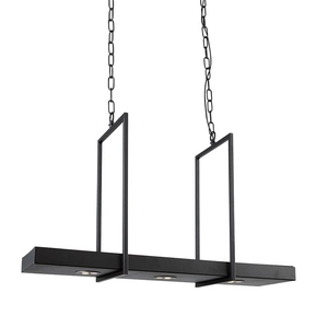Markslöjd TRAY-Suspension plateau 3 lumières LED Métal L80cm pas cher